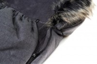 Husa de iarnă pentru copii Womar Zaffiro Frosto Plush Melange Grafit imaginea #5 — magazin online Desire.md