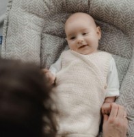 Гнездо для малыша Womar Zaffiro Grey Leaves фото №4 — интернет-магазин Desire.md