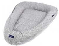 Гнездо для малыша Womar Zaffiro Grey Leaves фото №5 — интернет-магазин Desire.md