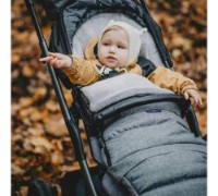 Husa de iarnă pentru copii Womar Zaffiro iGrow 2.0 Plush Grey imaginea #7 — magazin online Desire.md