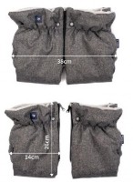 Mufă cărucior Womar Zaffiro Lama Petrol imaginea #2 — magazin online Desire.md