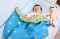 Одеяло для малышей Womar Zaffiro Lime/Turquoise 75х100 фото №2 — интернет-магазин Desire.md