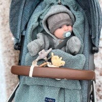 Детский зимний чехол Womar Zaffiro Mini Lama Petrol фото №2 — интернет-магазин Desire.md