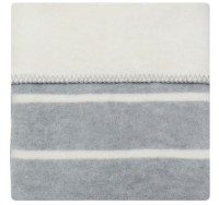 Одеяло для малышей Womar Zaffiro Stripes Grey/White 75х100 фото №2 — интернет-магазин Desire.md