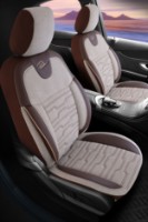 Набор чехлов на сидения Panda Venus Bej cu Cafeniu фото №2 — интернет-магазин Desire.md