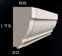 Декоративный фасадный карниз Termodecor HG CR-02 фото №2 — интернет-магазин Desire.md