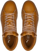 Bocanci pentru bărbați Puma Serve Pro Mid Ptx Desert Tan/Puma Team Gold/Gum 42 imaginea #4 — magazin online Desire.md