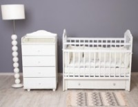 Pătuţ Incanto Pali (KR-0017/0С) White imaginea #4 — magazin online Desire.md