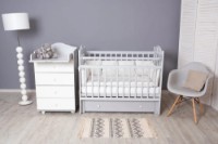 Pătuţ Incanto Sofi (KR-0012/4С) Grey imaginea #3 — magazin online Desire.md