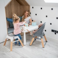 Стульчик для кормления Espiro 4in1 Sense 10 Onix фото №10 — интернет-магазин Desire.md