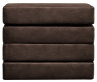 Бескаркасный раскладной пуфик Edka Puf pliant 4 M20 Dark Chocolate фото №3 — интернет-магазин Desire.md