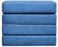 Бескаркасные раскладной пуфик Edka Puf pliant 4 M33 Blue Aquamarine фото №3 — интернет-магазин Desire.md