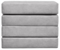 Бескаркасные раскладной пуфик Edka Puf pliant 4 M9 Grey фото №2 — интернет-магазин Desire.md