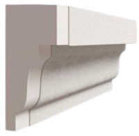 Декоративный фасадный карниз Termodecor HG CR-09