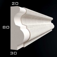 Cornișă decorativă de fațadă Termodecor HG M-01 imaginea #2 — magazin online Desire.md