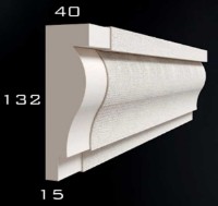 Cornișă decorativă de fațadă Termodecor HG M-09 imaginea #2 — magazin online Desire.md