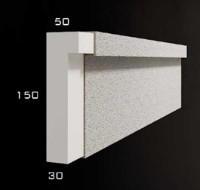 Cornișă decorativă de fațadă Termodecor HG M-10 imaginea #2 — magazin online Desire.md