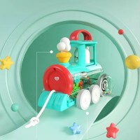 Игрушка каталка Hola Toys Push Along Train Engine (E7995A) фото №4 — интернет-магазин Desire.md