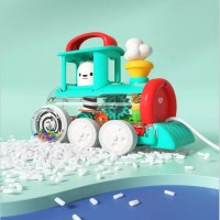 Игрушка каталка Hola Toys Push Along Train Engine (E7995A) фото №5 — интернет-магазин Desire.md