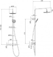 Set pentru duș Imprese Centrum W Т-15510 imaginea #2 — magazin online Desire.md