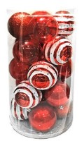 Ёлочные шары Christmas 24x60mm (01546)