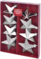 Набор ёлочных игрушек Christmas Silver 8x65mm (34469)