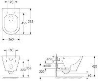 Vas WC Imprese Vyskov i11333 imaginea #2 — magazin online Desire.md