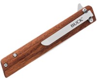 Cuțit Buck 256 Decatur Guibourtia Ehie Wood (0256BRS-B) imaginea #3 — magazin online Desire.md