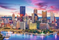 Пазл Trefl 1000 Pittsburgh Pennsylvania USA (10723) фото №1 — интернет-магазин Desire.md