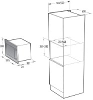 Встраиваемая микроволновая печь Gorenje BM 251 SG2WG фото №4 — интернет-магазин Desire.md