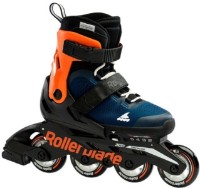 Роликовые коньки RollerBlade Microblade Midnight Blue/Warm Orange (33-36.5) фото №1 — интернет-магазин Desire.md