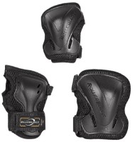Protecție role Rollerblade Evo Gear Junior 3 Pack XS Black imaginea #1 — magazin online Desire.md