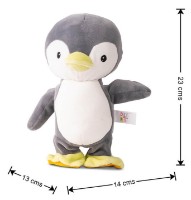 Jucărie de pluș Pugs At Play Penguin Snowy (PAP14) imaginea #4 — magazin online Desire.md