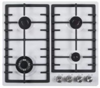 Plită incorporabilă cu gaz Backer BCE-EN 4500 W White imaginea #1 — magazin online Desire.md