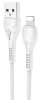 Cablu USB Hoco X37 Cool Power Lightning White