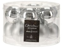 Ёлочные шары Christmas 12x50mm (23530)