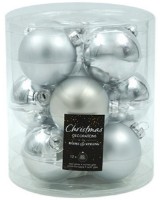 Ёлочные шары Christmas 12x60mm (32940)