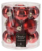 Ёлочные шары Christmas 12x60mm (35968)