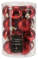 Ёлочные шары Christmas 16X35mm (23527)