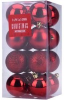 Ёлочные шары Christmas 16x50mm (39953)