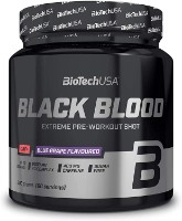 Complex pre-antrenament Biotech Black Blood CAF+ Blueberry 300g imaginea #1 — magazin online Desire.md