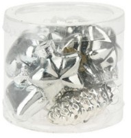 Набор ёлочных игрушек Christmas 40x20mm (49187) фото №2 — интернет-магазин Desire.md