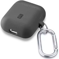 Husă pentru căști Cellularline Bounce Airpods 1/2 Black imaginea #2 — magazin online Desire.md