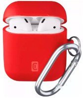 Husă pentru căști Cellularline Bounce Airpods 1/2 Red