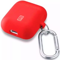 Husă pentru căști Cellularline Bounce Airpods 1/2 Red imaginea #2 — magazin online Desire.md