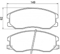 Комплект тормозных колодок ICER 181798 фото №2 — интернет-магазин Desire.md