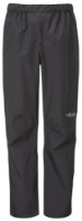 Pantaloni spotivi de dame Rab Downpour Eco 12 Regular Black imaginea #1 — magazin online Desire.md
