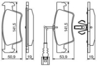 Комплект тормозных колодок ICER 181815 фото №2 — интернет-магазин Desire.md