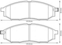 Комплект тормозных колодок ICER 181876 фото №2 — интернет-магазин Desire.md