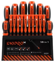 Набор отверток Dnipro-M S2 18pcs фото №1 — интернет-магазин Desire.md